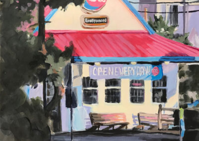 Dairy Queen, 2020, 15x 16.5 inches