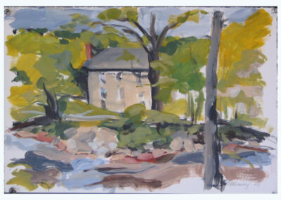 Peirce Mill, 2003, 12.5x 18 inches