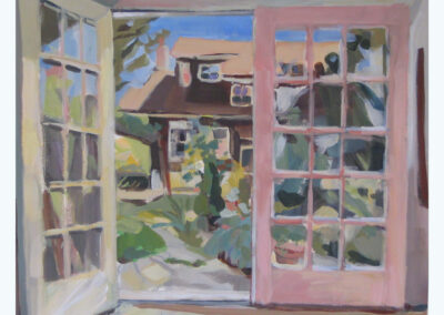 View From the Studio, 2004, 15.25x 17 inches