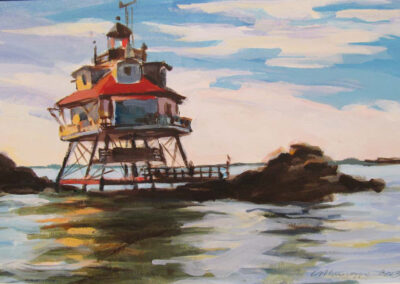 Thomas Point Lighthouse, 12 x 16 inches